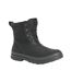 Muck Boots Mens Originals Duck Lace Leather Galoshes (Black) - UTFS8568