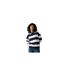 Womens/ladies Avika Ii Stripe Crew Neck Jumper Navy White Regatta-1