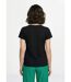T-shirt coton ananas sequins-2