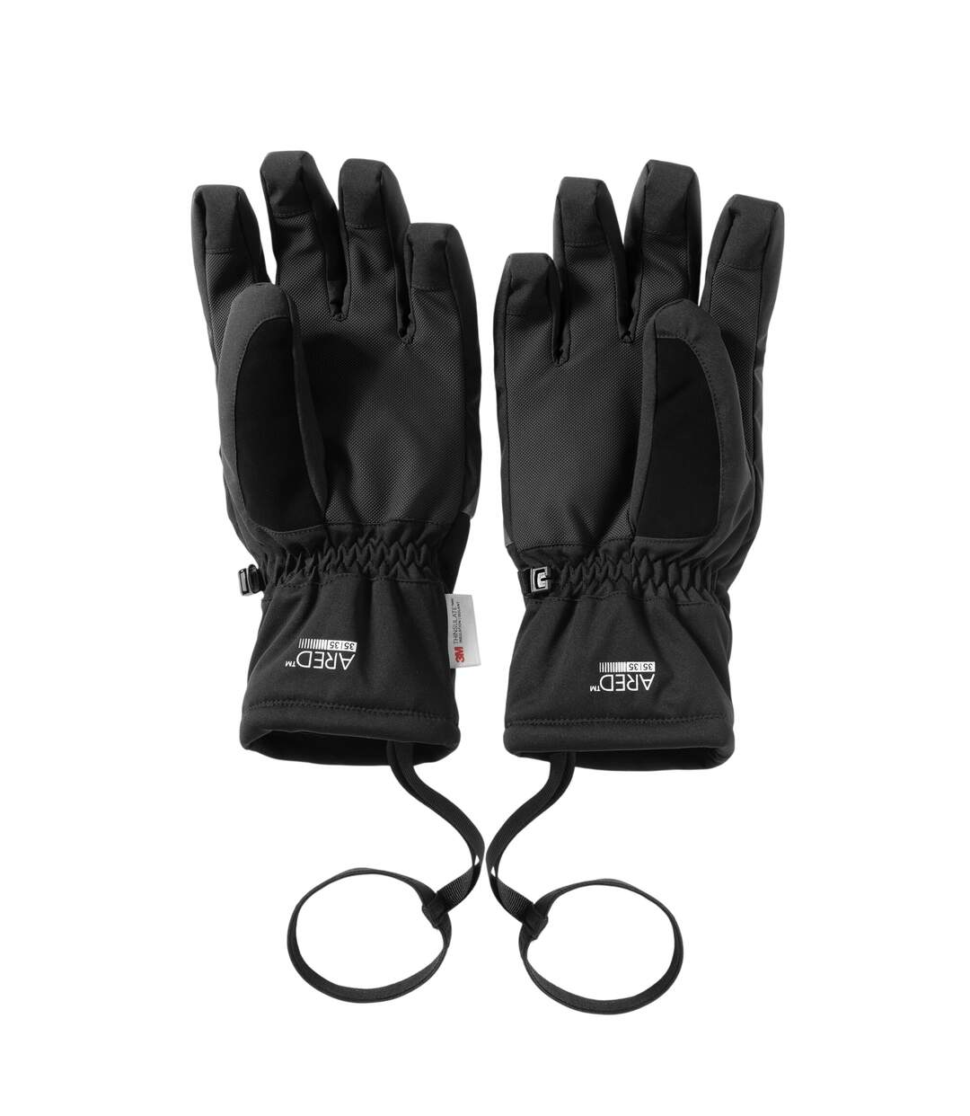 Gants De Ski À Poignets Élastiqués Motif/style Logo Freeride Adulte Noir Dare 2B-2