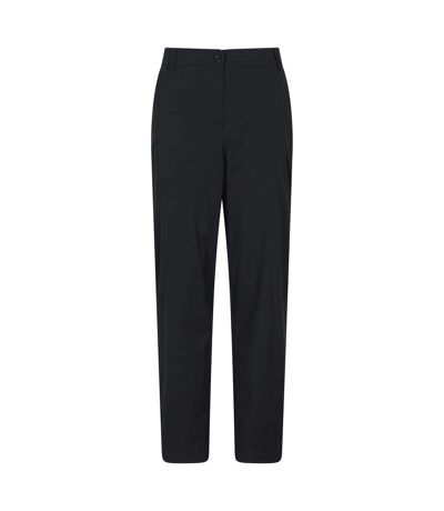 Womens/ladies Delta Fleece Lined Winter Trousers Black Mountain Warehouse