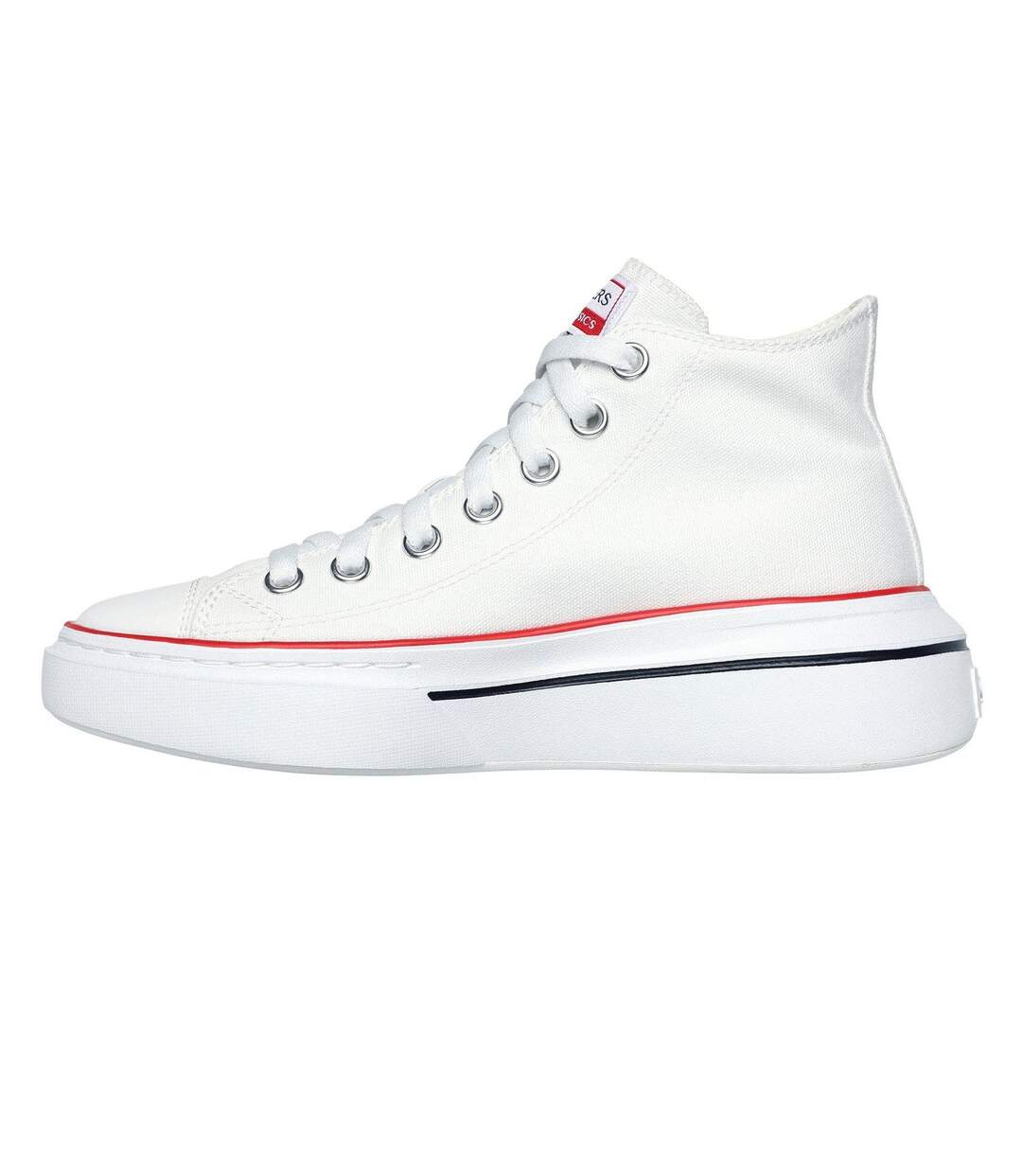 Baskets Femme Blanc Skechers-2