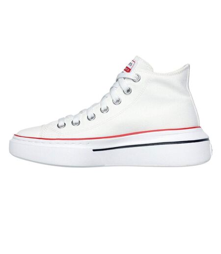 Baskets Femme Blanc Skechers