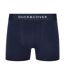 Pack of 3  Mens sagnet boxer shorts  blue/white/grey Duck and Cover-2
