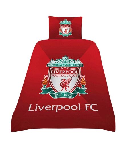 Liverpool FC - Parure de lit (Rouge / Vert) - UTTA7915