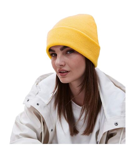 Unisex adults original cuffed beanie gold Beechfield