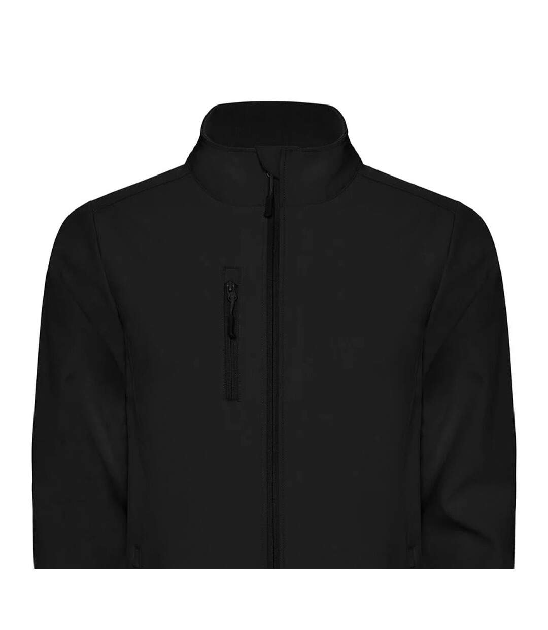 Mens Nebraska Soft Shell Jacket Black Roly-2
