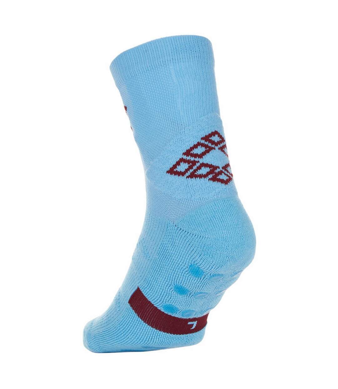 Mens protex gripped ankle socks new claret Umbro-3