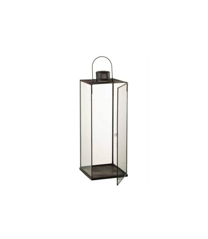 Lanterne Design en Verre Filona 50cm Bronze