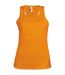 Kariban Proact Womens/Ladies Sleeveless Sports / Training Vest (Orange)