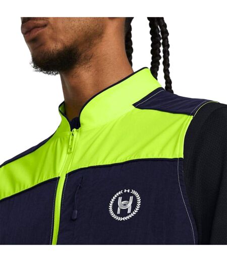 Débardeur launch homme jaune Under Armour
