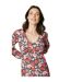 Maine - Robe mi-longue - Femme (Rose / Rouge / Noir) - UTDH6459