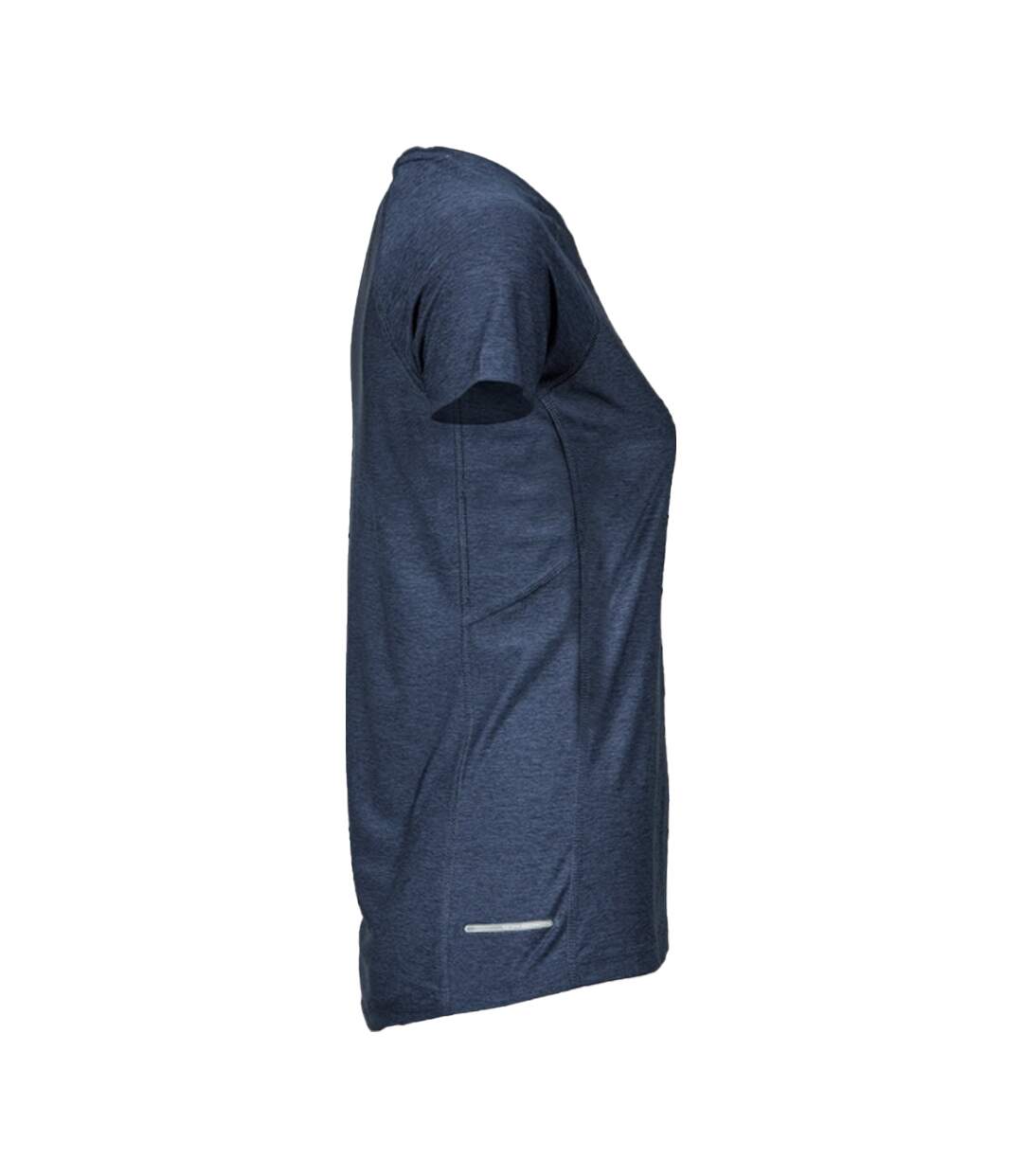 T-shirt Femme Bleu Marine Chiné Tee Jays-4