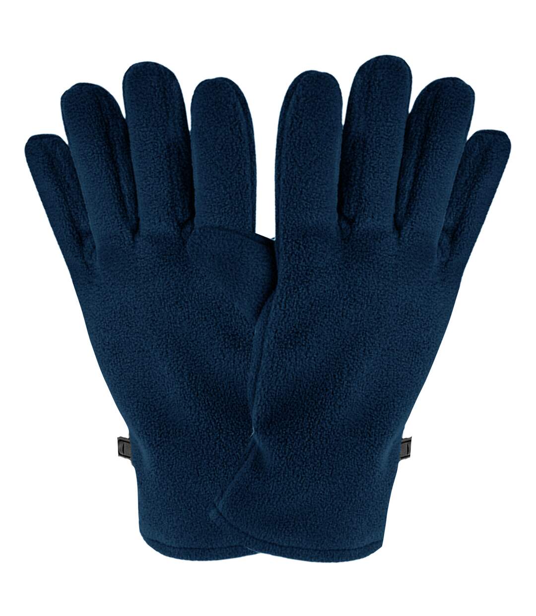 Womens/ladies Recycled Fleece Winter Gloves French Navy Beechfield-2