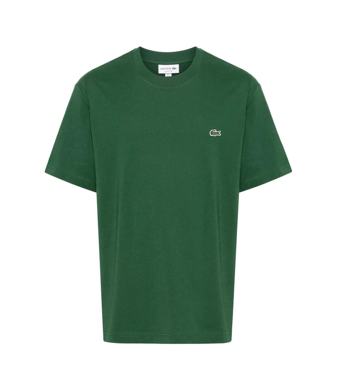 T-shirt Motif/style Logo Brodé Homme Vert Lacoste-2