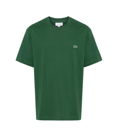 T-shirt Motif/style Logo Brodé Homme Vert Lacoste