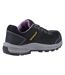 Caterpillar Womens/Ladies Elmore Steel Toe Cap Safety Shoes (Black/Lilac) - UTFS10031