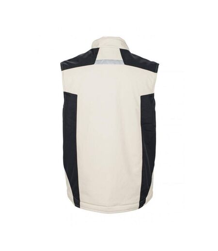 Veste Sans Manches Craftsmen Adulte Beige Gris Noir James And Nicholson
