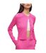Womens/ladies Fahara Cardigan Pink Hugo Boss-3