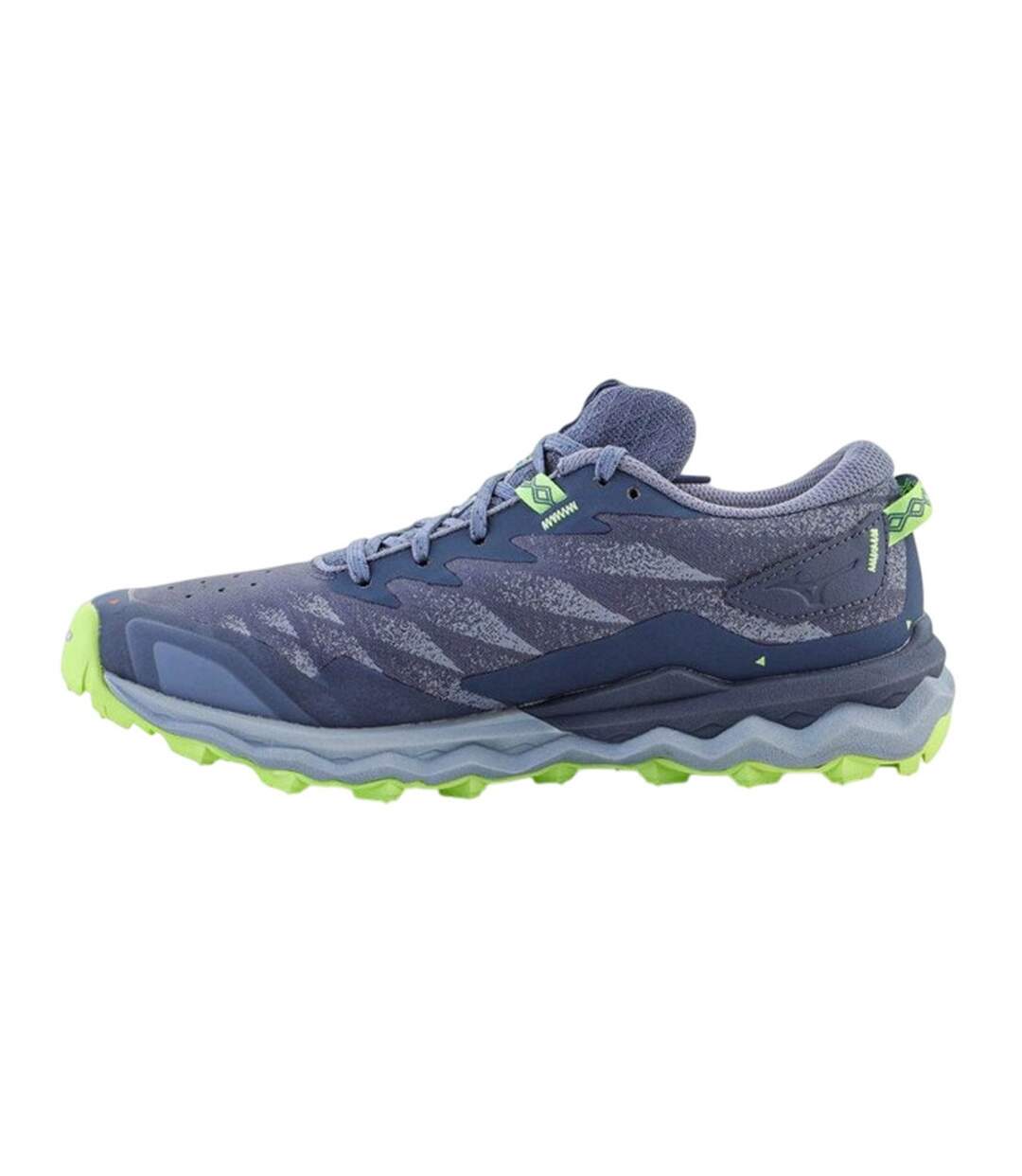 Chaussures Style Vague Daichi Femme Bleu Marine Vert Mizuno-3