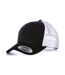 Casquette trucker adulte noir / blanc Flexfit-1