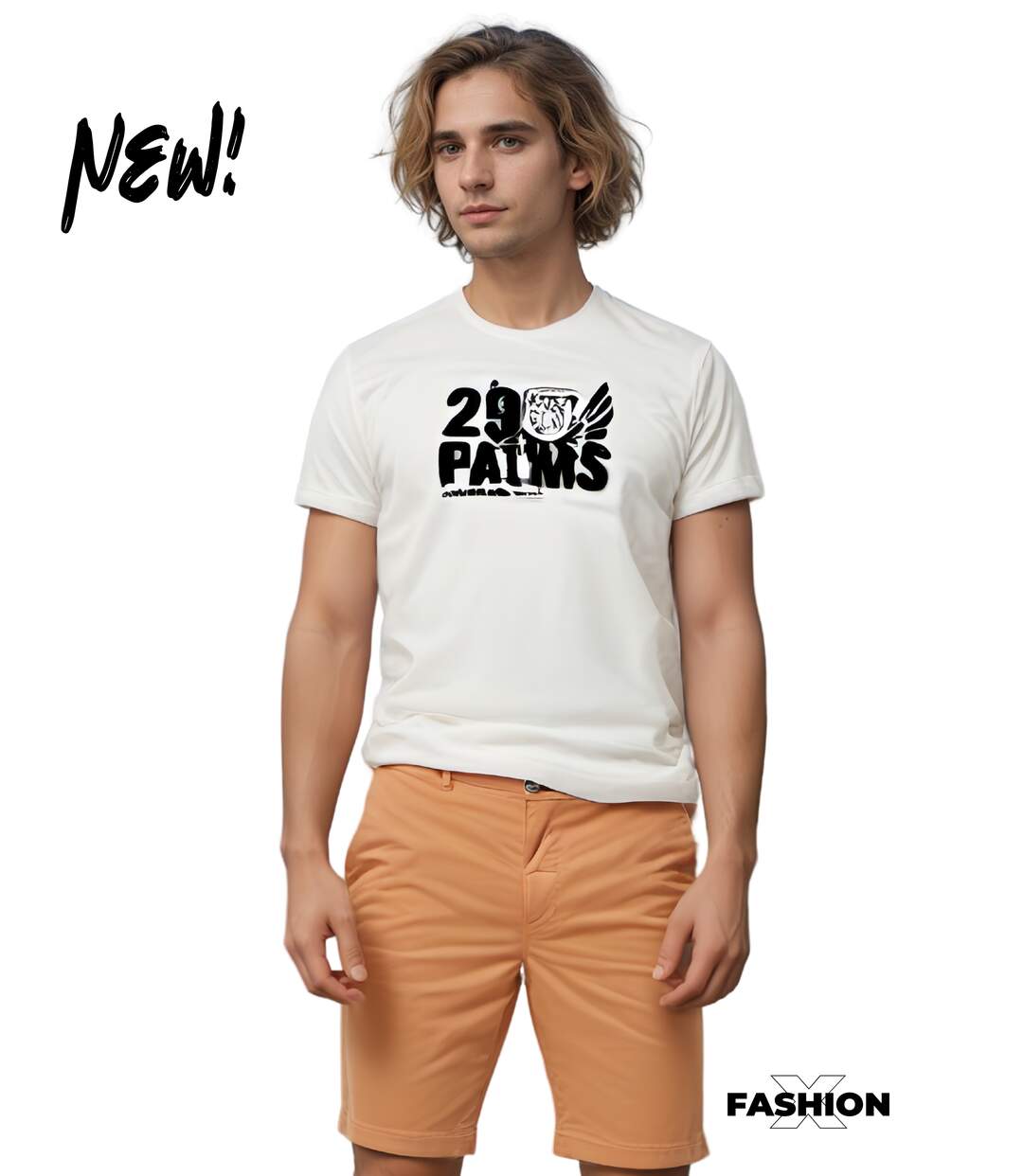 T-Shirt Manches Courtes - Tendance Pour Homme - Col Rond - Décontracté-1