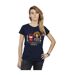 Disney - T-shirt COCO MIGUEL AND HECTOR - Femme (Bleu marine) - UTBI14326-2