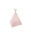 Tipi Déco Enfant Motifs 160cm Rose-2