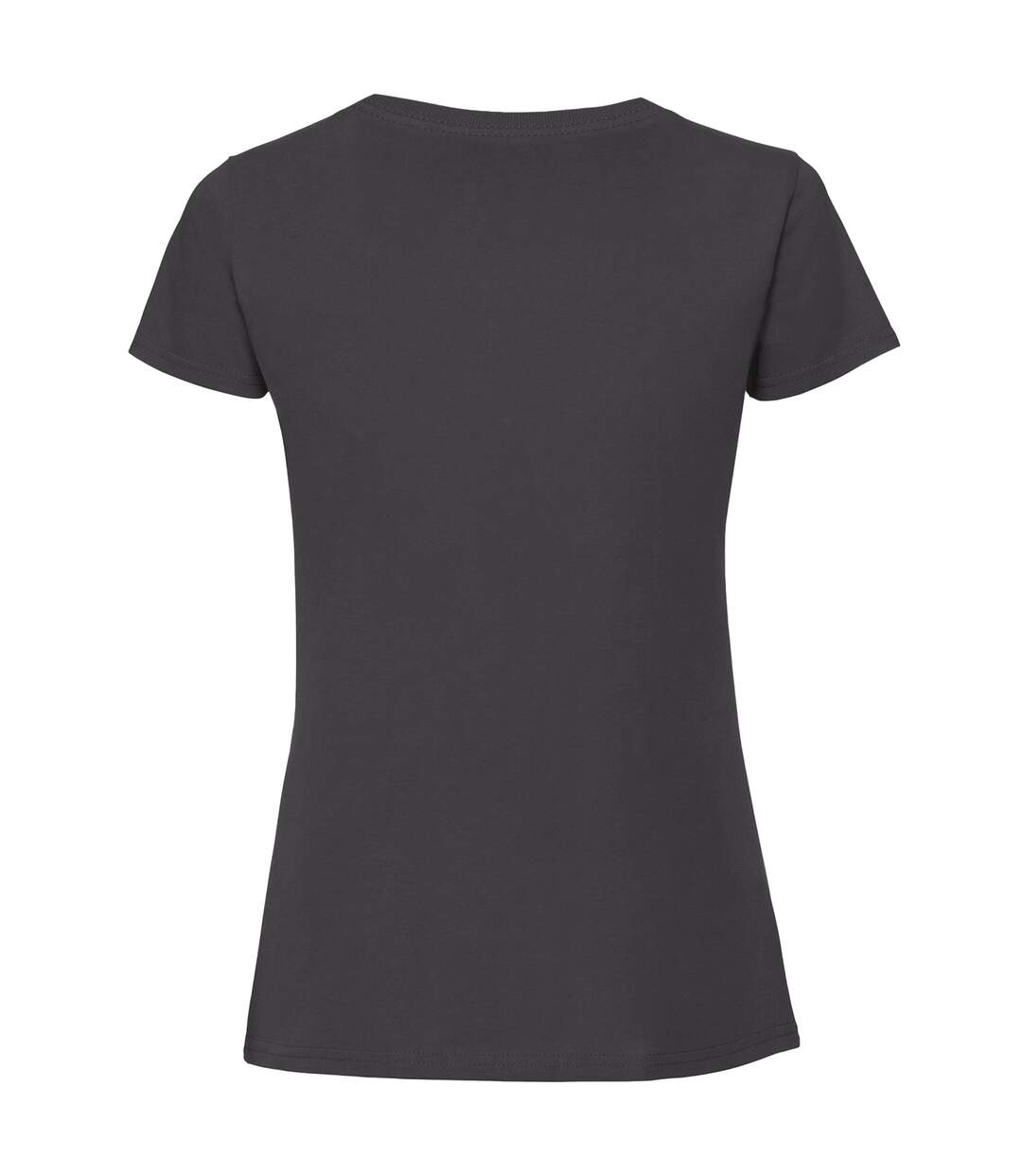 T-shirt ajusté femmes anthracite Fruit of the Loom