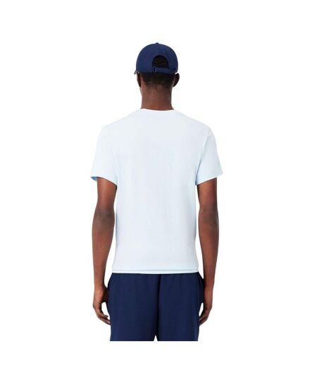 T-shirt Sport Motif/style Grand Logo Homme Bleu Lacoste