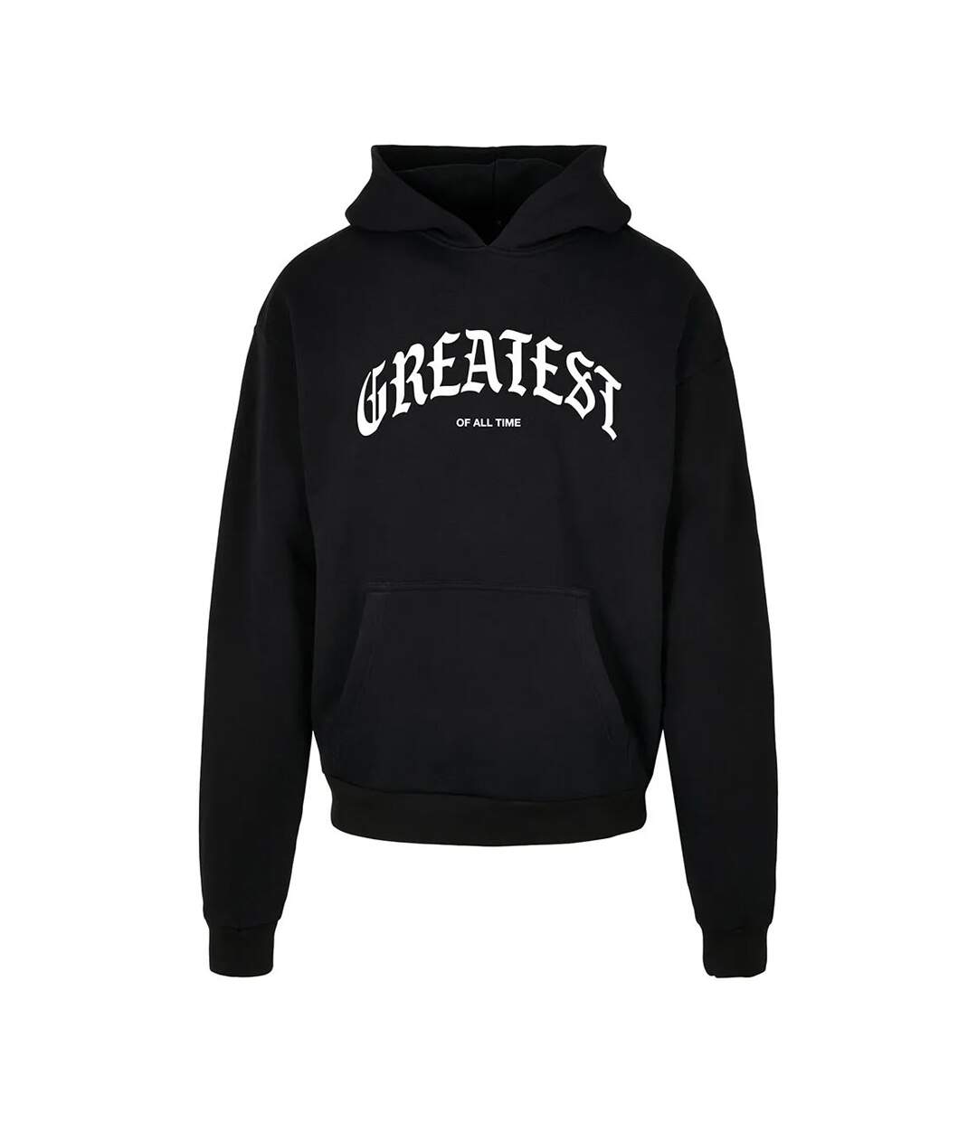 Mens Immortal Heavyweight Oversized Hoodie Sweat À Capuche Surdimensionné Noir Mister Tee-1