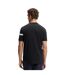 Mens Colour Stripe Regular T-shirt Dark Blue Boss-3