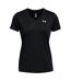 T-shirt Femme Noir Under Armour-2