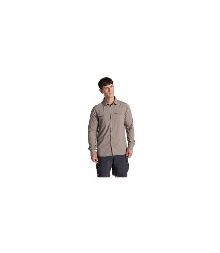 Chemise Loukkos Homme Beige Craghoppers