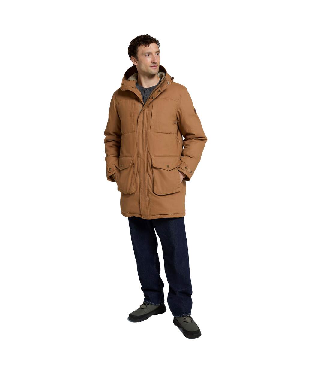 Parka Fistral Homme Brun Clair Animal-4