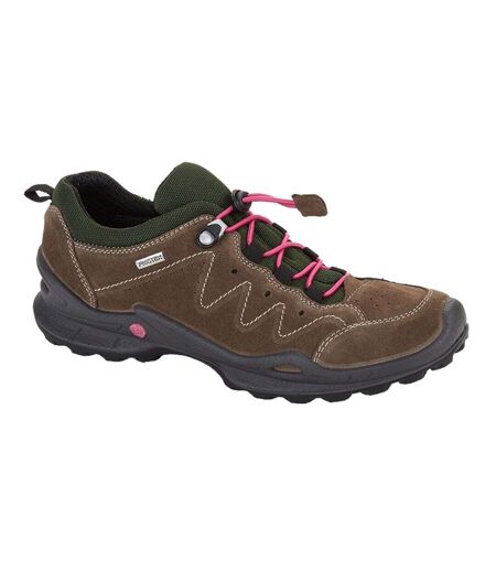 IMAC Womens/Ladies Suede Walking Shoes (Brown) - UTDF2169
