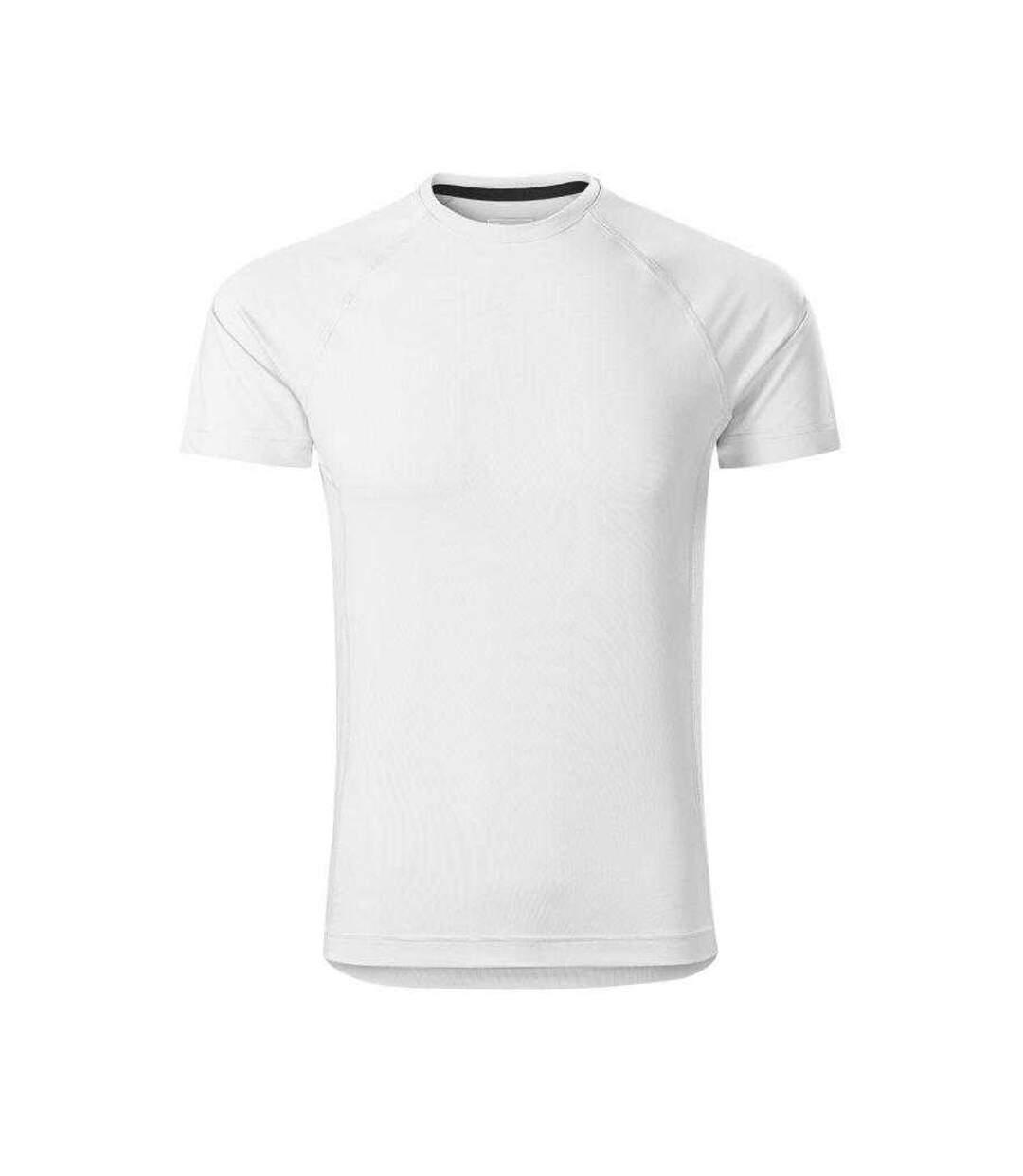 T-shirt Manches Raglan Motif/style Uni Destiny Homme Blanc Malfini-2