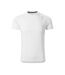 T-shirt Manches Raglan Motif/style Uni Destiny Homme Blanc Malfini-2