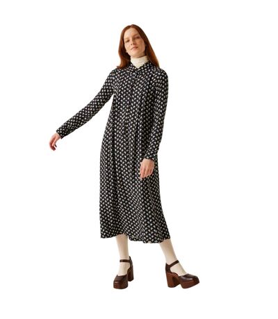Robe Orla Kiely Femme Noir Regatta
