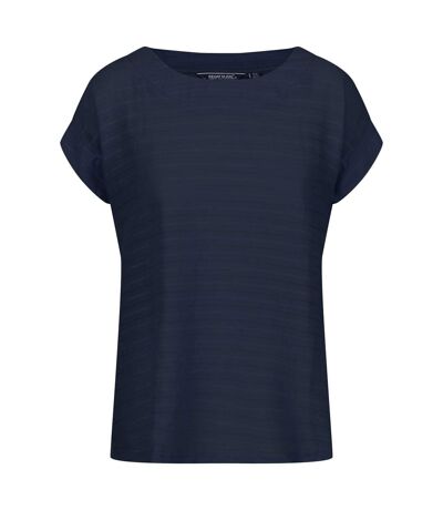 Regatta Womens/Ladies Adine Stripe T-Shirt (Navy) - UTRG6951
