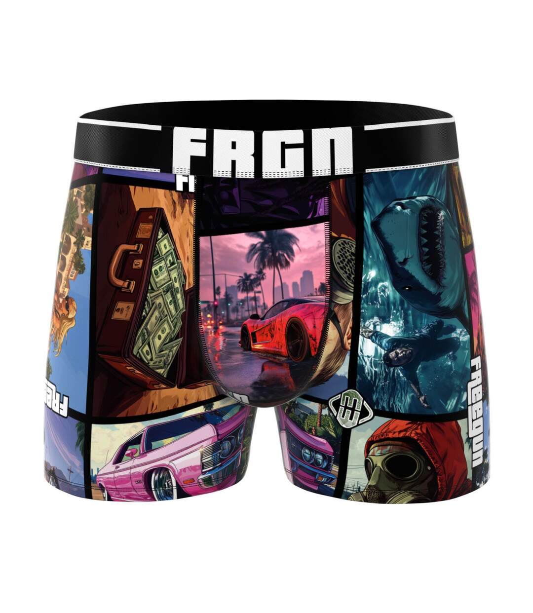 Lot de 3 boxers homme collection Gaming Freegun-3