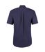 Chemise à manches courtes homme bleu marine foncé Kustom Kit