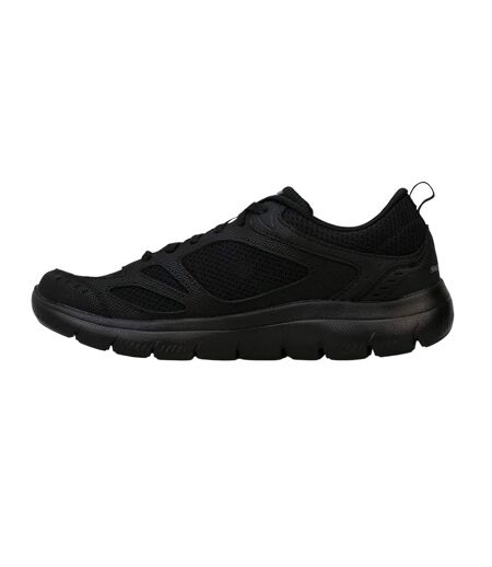 Mens Summits South Rim Trainers Black Skechers