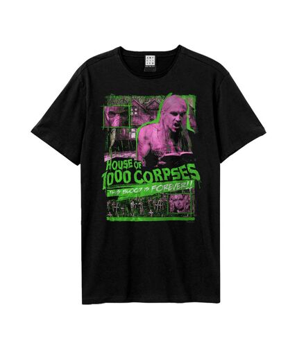 T-shirt house of corpses this blood forever adulte noir Amplified