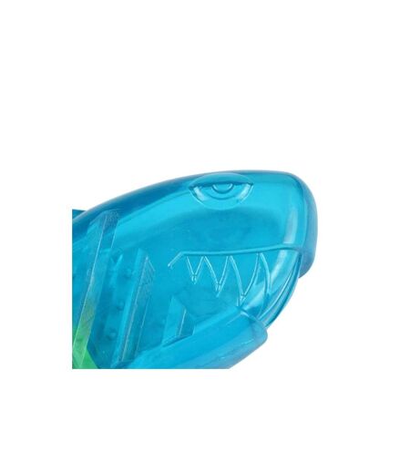 Jouet pour Chien Givré Requin 18cm Bleu & Jaune