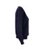 Womens/ladies Oakville Knitted Sweatshirt Dark Navy Cutter & Buck-4