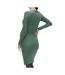 Robe de grossesse verte femme mamalicious trinity-2