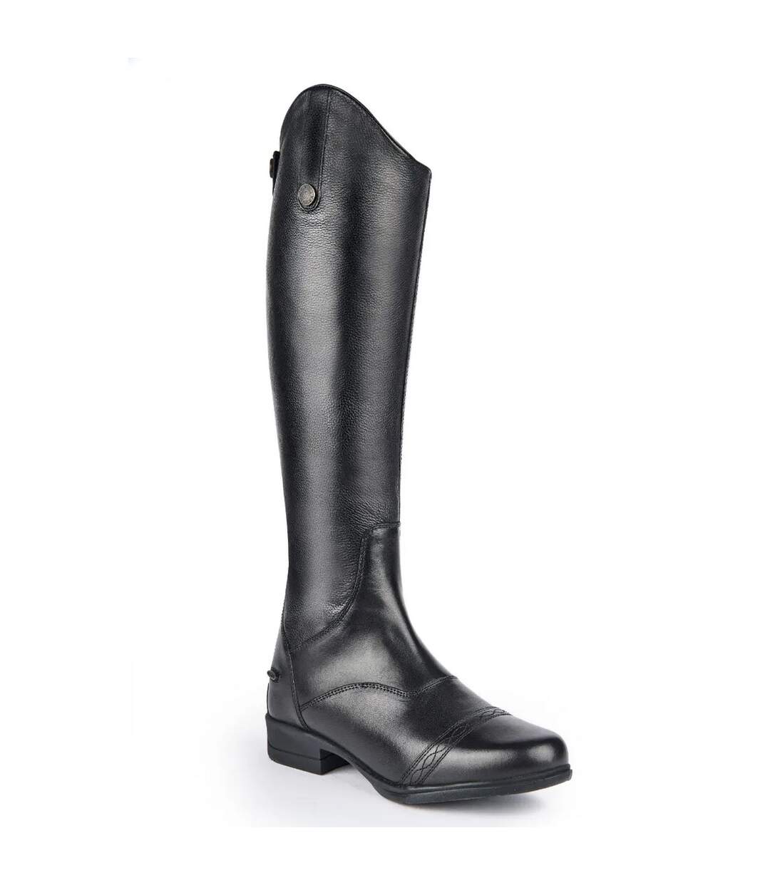 Bottes hautes d'équitation aida femme noir Moretta-1