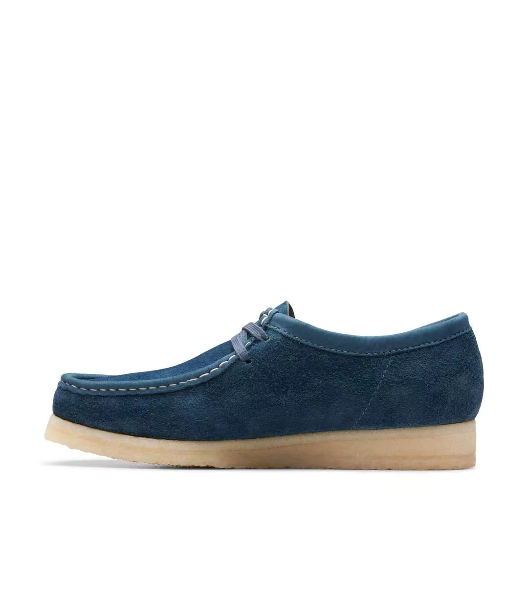 Chaussures Wallabee Homme Bleu Marine Clarks-2