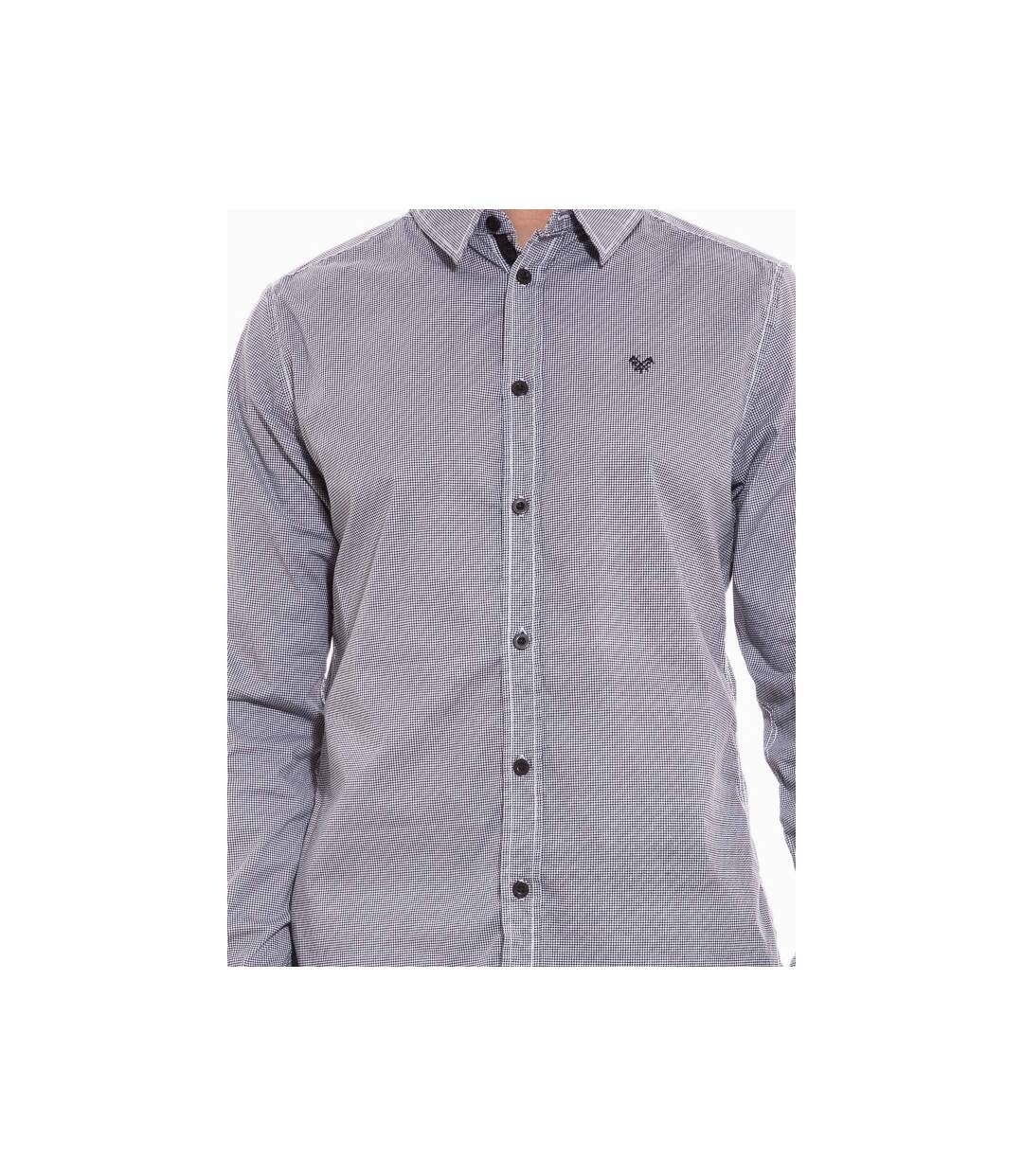 Chemise manches longues carreaux TENOBI-3